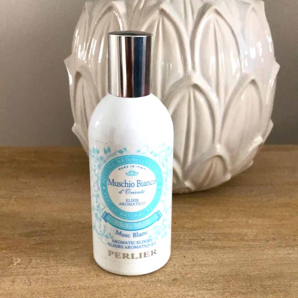 Perlier Muschio Bianco White Musk Aromatic Elixer made in Italy 100ml